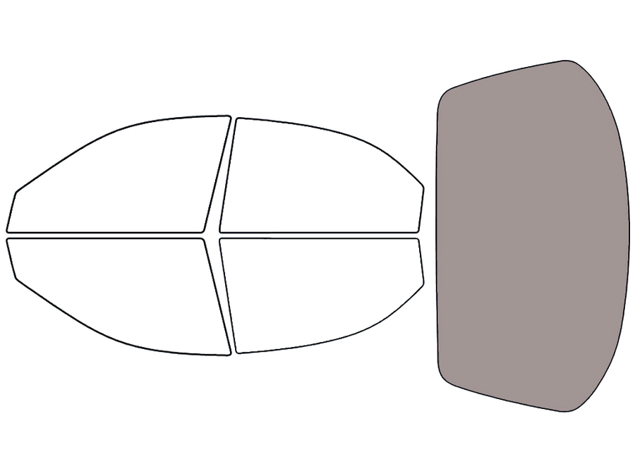 Rear Windshield - 50%