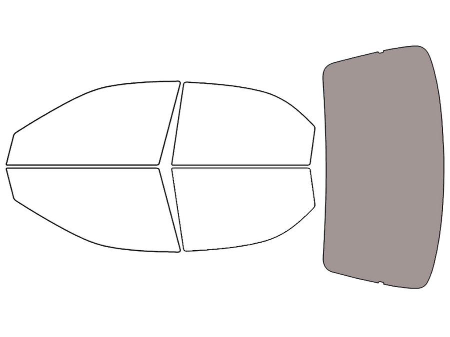 Rear Windshield - 50%
