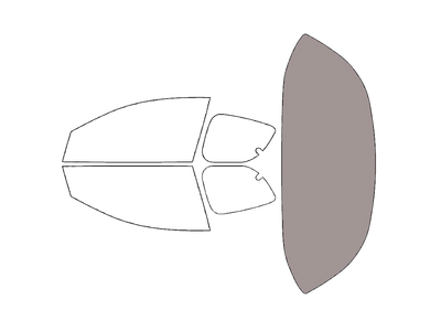 Rear Windshield - 50%
