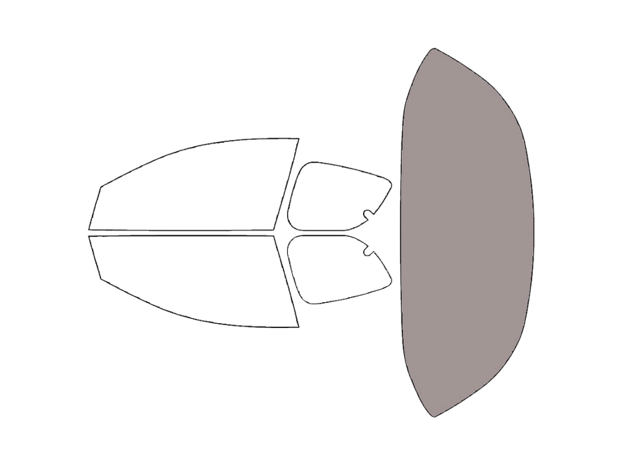 Rear Windshield - 50%