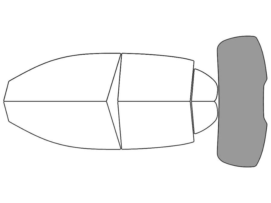 Rear Windshield - 50%