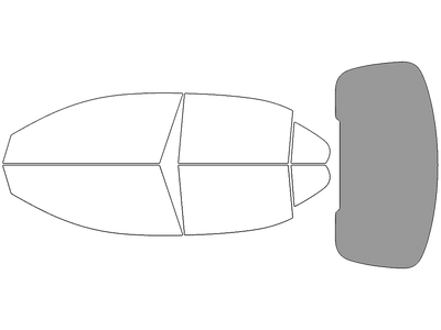 Rear Windshield - 50%