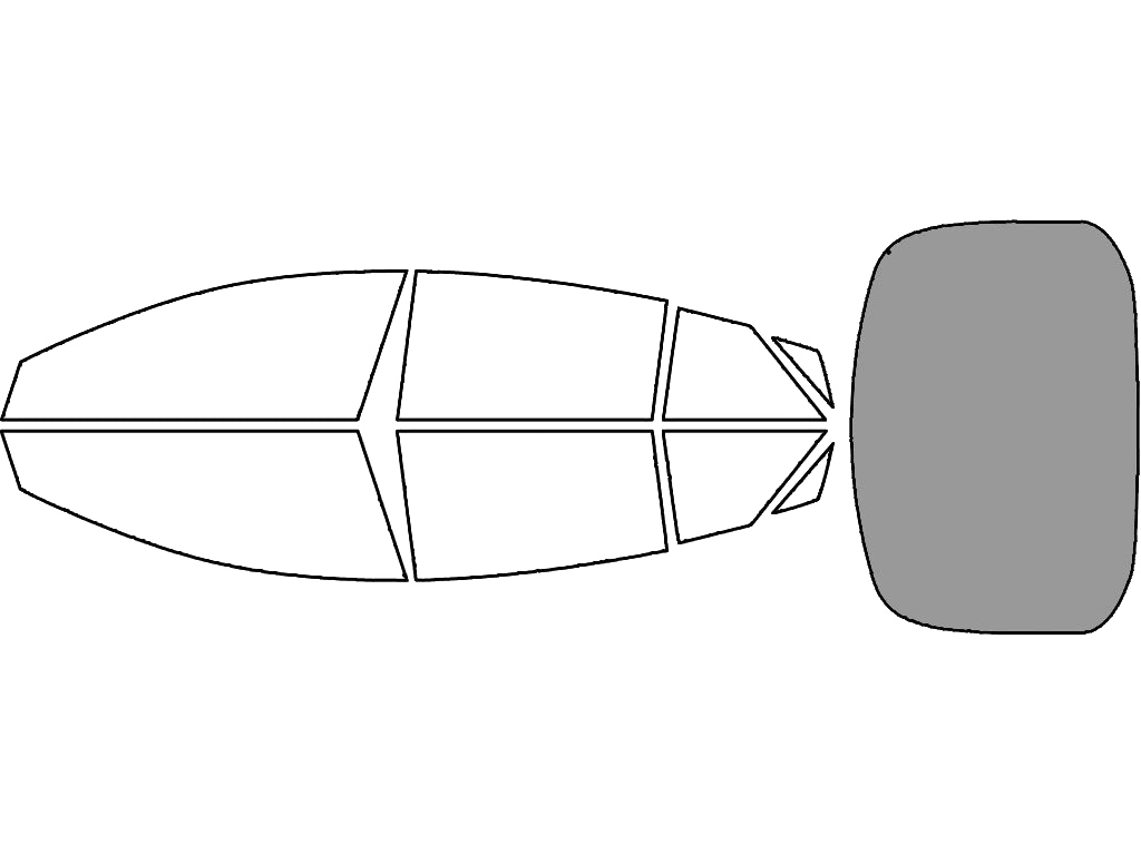 Rear Windshield - 50%