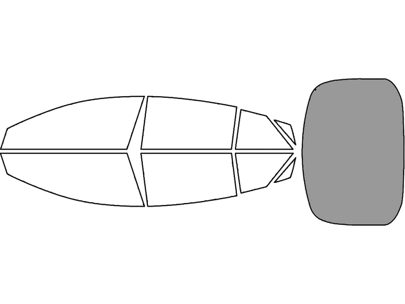 Rear Windshield - 50%