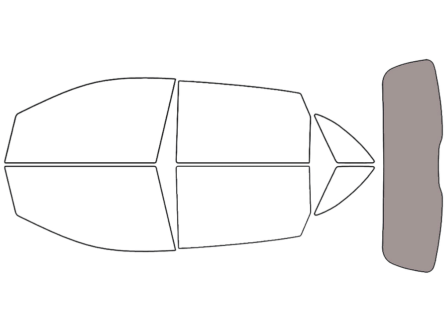 Rear Windshield - 50%