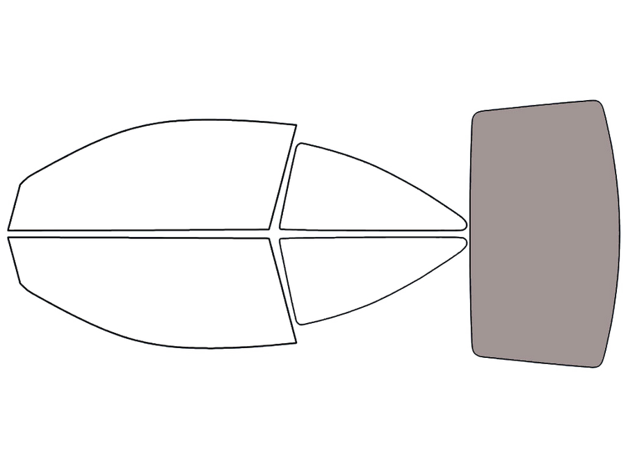Rear Windshield - 50%