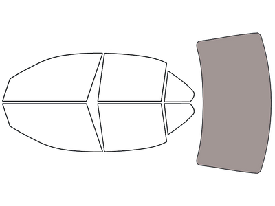 Rear Windshield - 50%