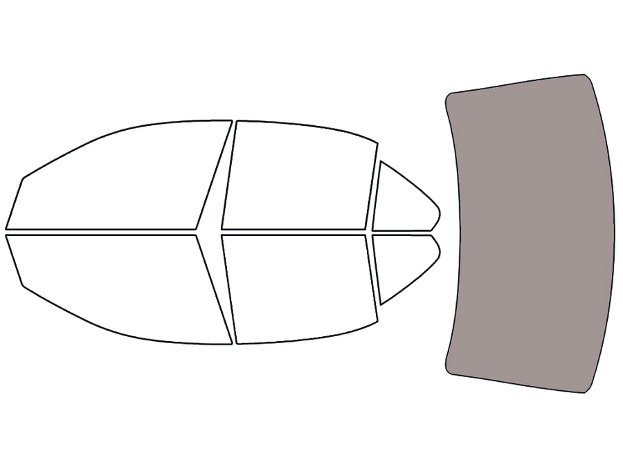 Rear Windshield - 50%