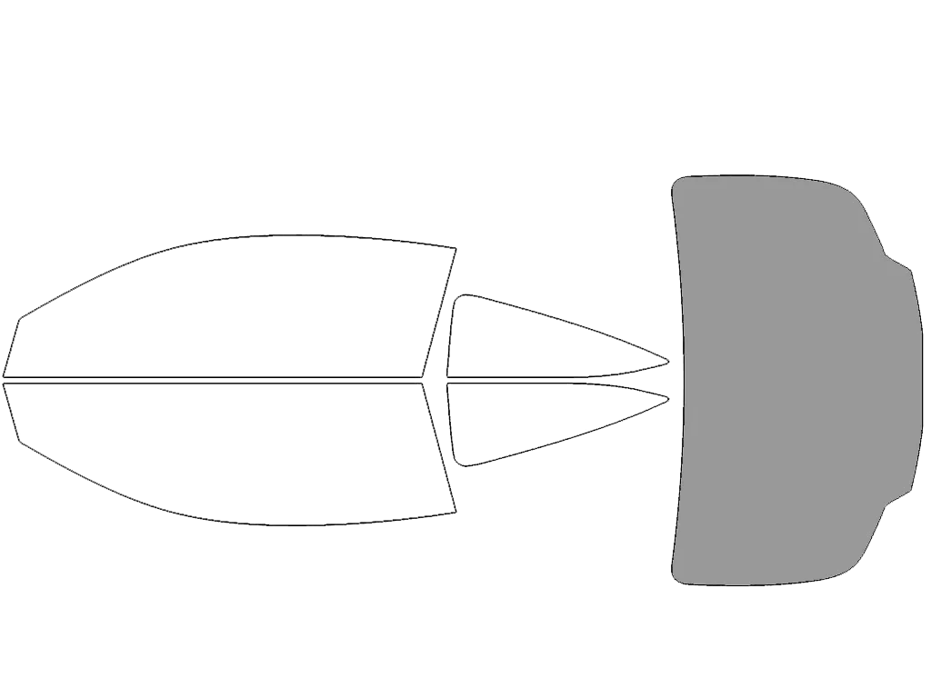 Rear Windshield - 50%