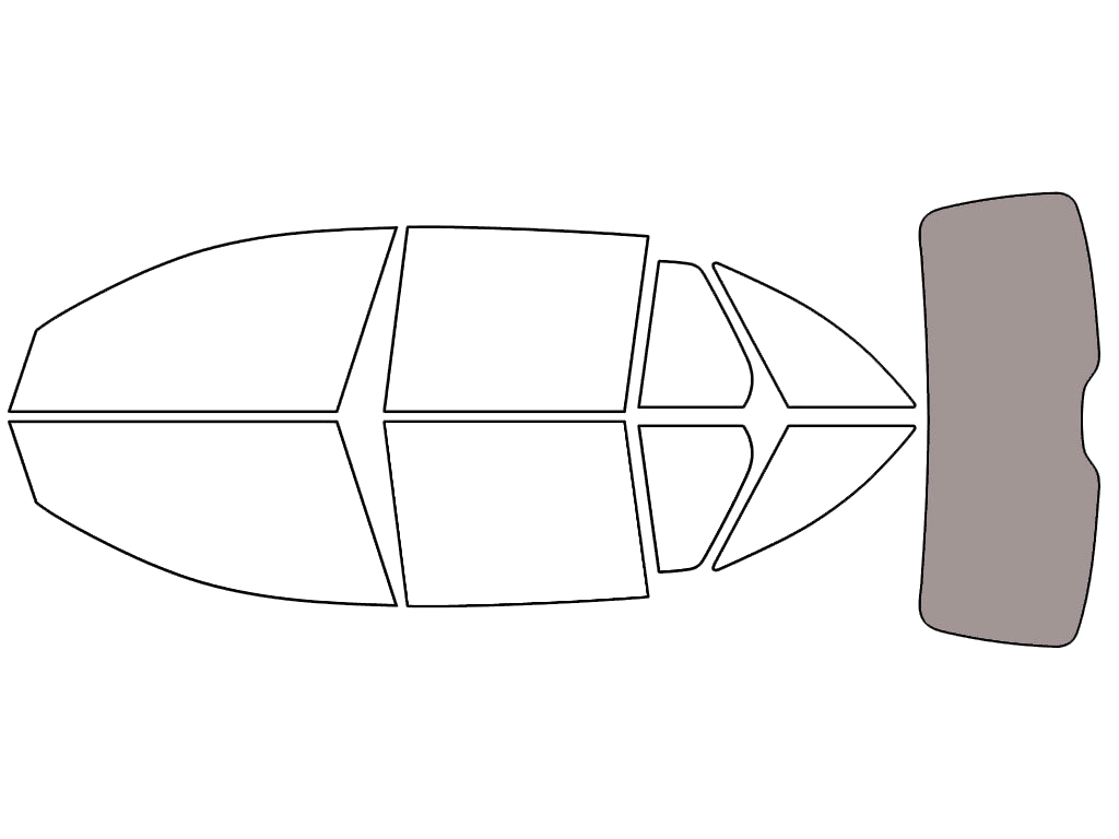 Rear Windshield - 50%