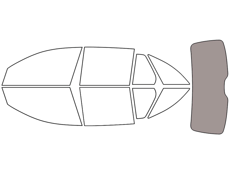 Rear Windshield - 50%