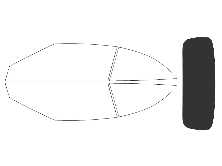 Avery Dennison™ Mercedes-Benz CLE-Class 2024-2026 HP Pro Precut Window Tint (Convertible)