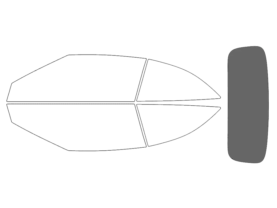 Avery Dennison™ Mercedes-Benz CLE-Class 2024-2026 HP Pro Precut Window Tint (Convertible)