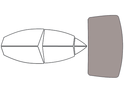 Rear Windshield - 50%