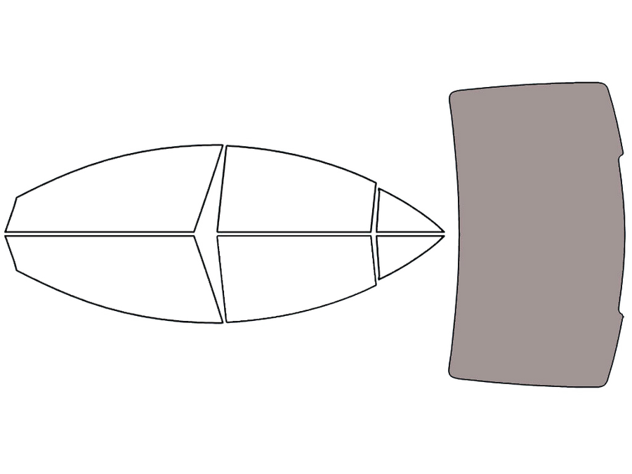 Rear Windshield - 50%