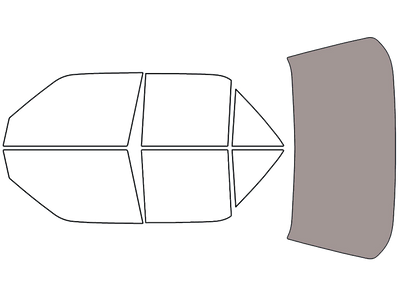 Rear Windshield - 50%
