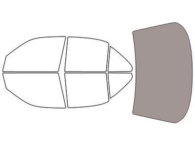 Rear Windshield - 50%