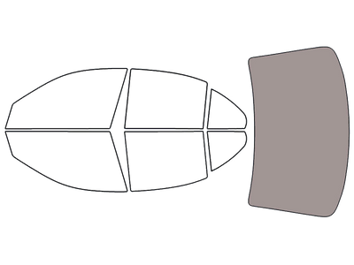 Rear Windshield - 50%