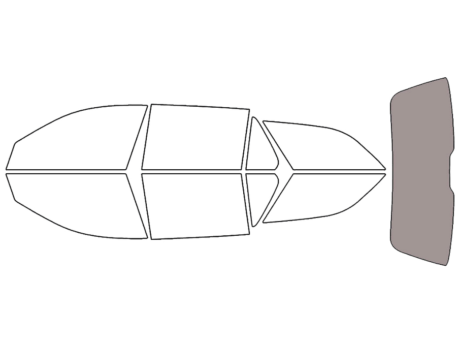 Rear Windshield - 50%
