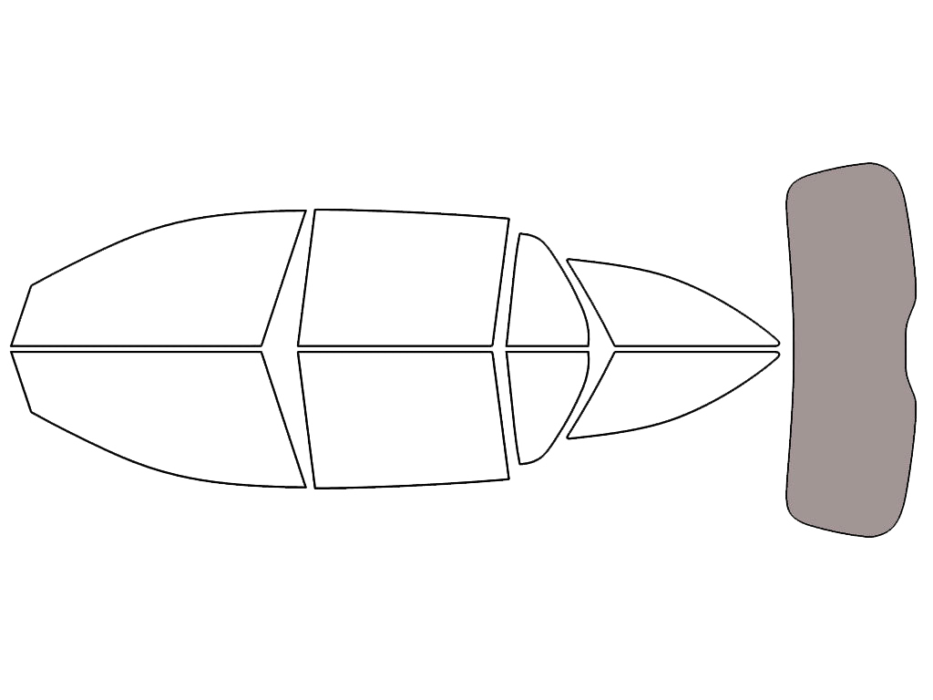 Rear Windshield - 50%