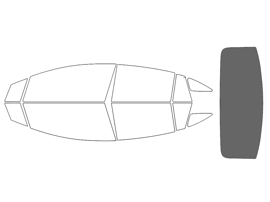 Rear Windshield - 35%
