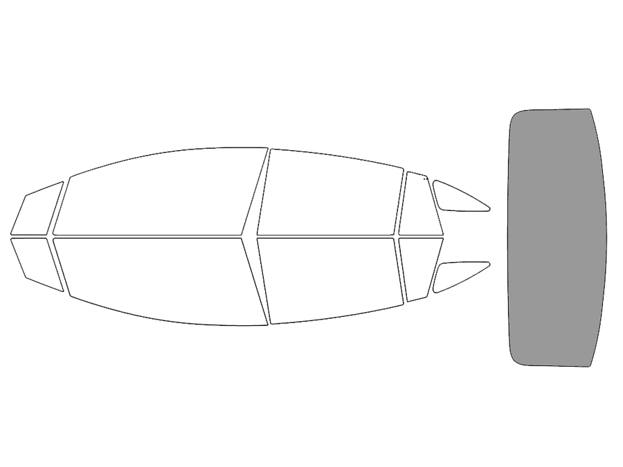 Rear Windshield - 50%