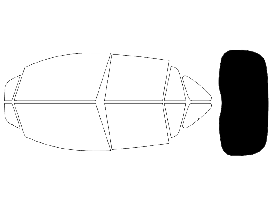 Rear Windshield - 5%