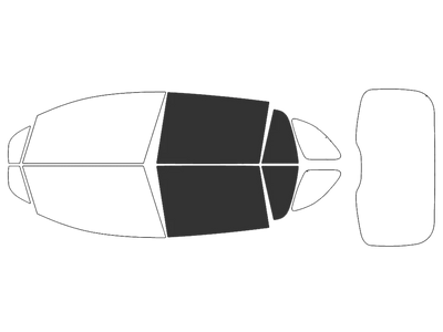 Rvinyl™ Mercedes-Benz EQS 2023-2026 Carbon Ceramic Precut Window Tint (SUV)