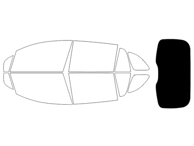 Rvinyl™ Mercedes-Benz EQS 2023-2026 Carbon Ceramic Precut Window Tint (SUV)