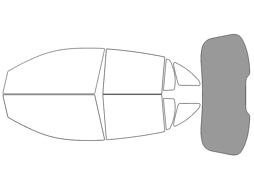 Rear Windshield - 50%
