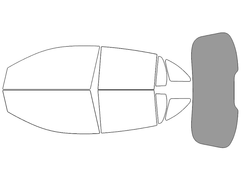 Rear Windshield - 50%