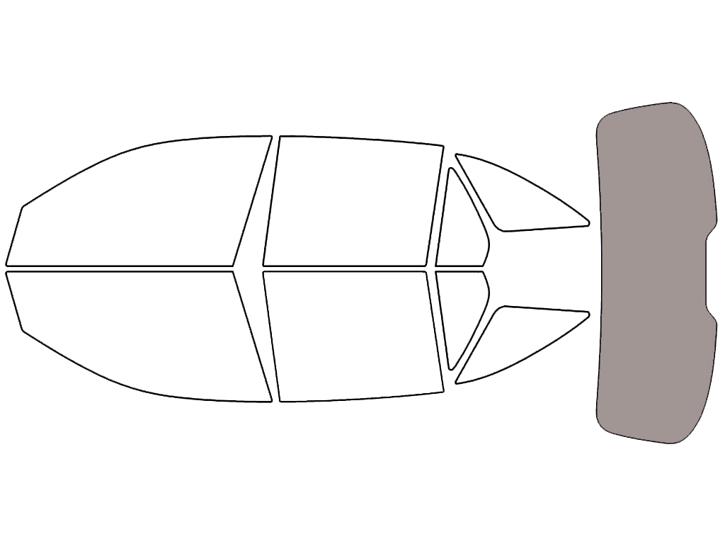 Rear Windshield - 50%