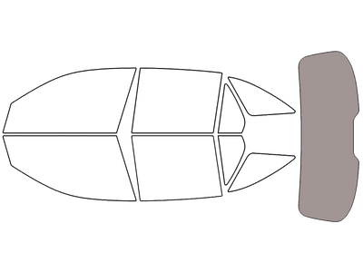 Rear Windshield - 50%