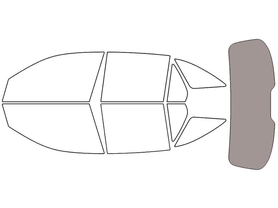 Rear Windshield - 50%