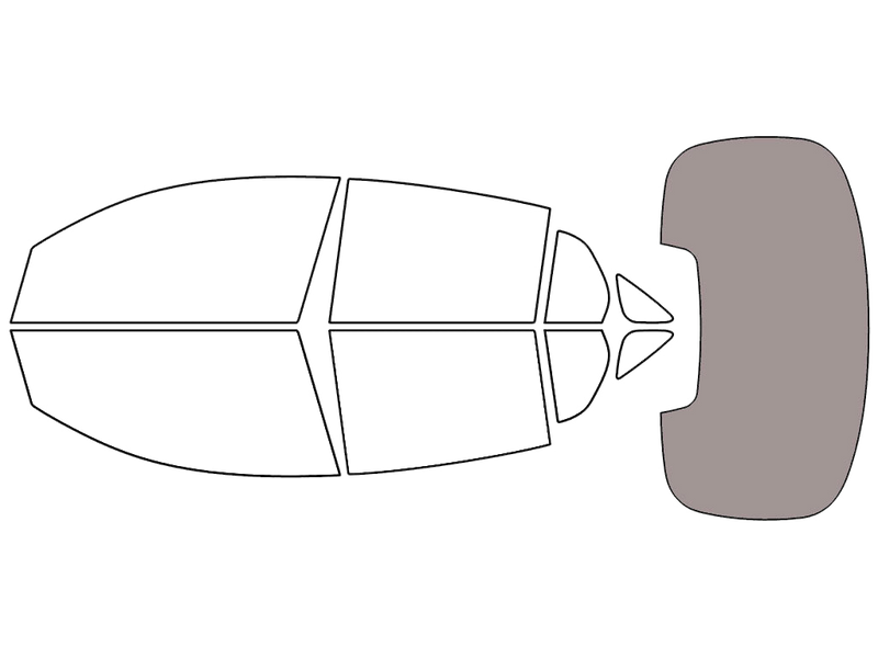 Rear Windshield - 50%