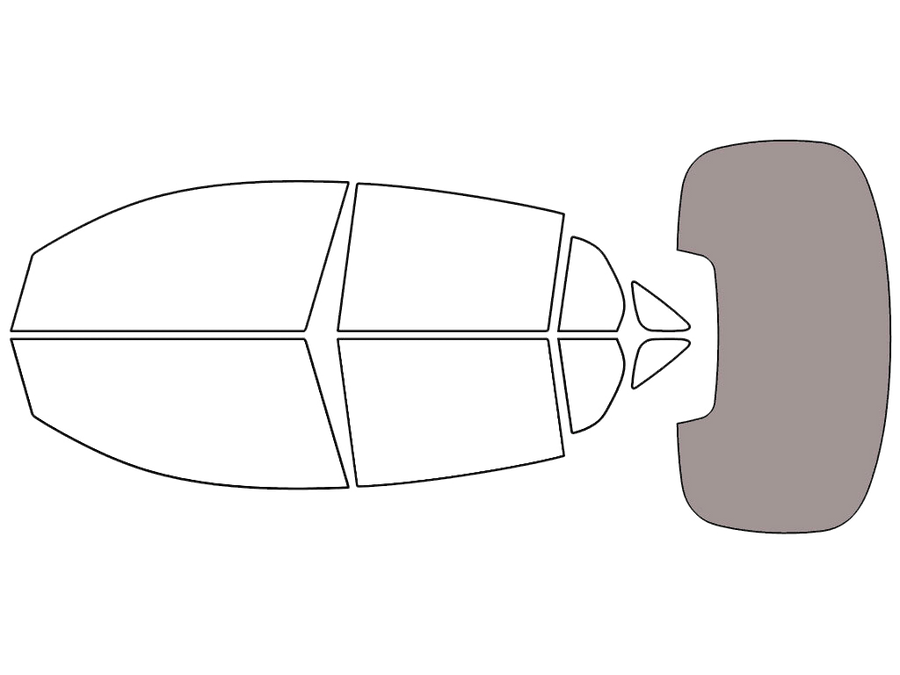 Rear Windshield - 50%