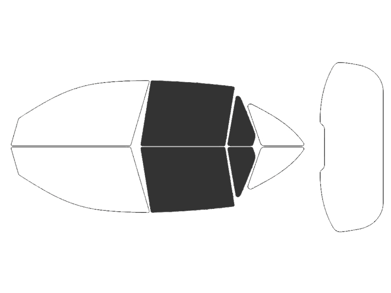 Avery Dennison™ Mercedes-Benz GLC-Class 2023-2026 HP Pro Precut Window Tint (SUV)