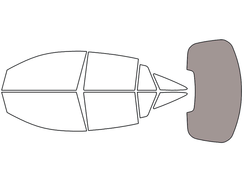 Rear Windshield - 50%
