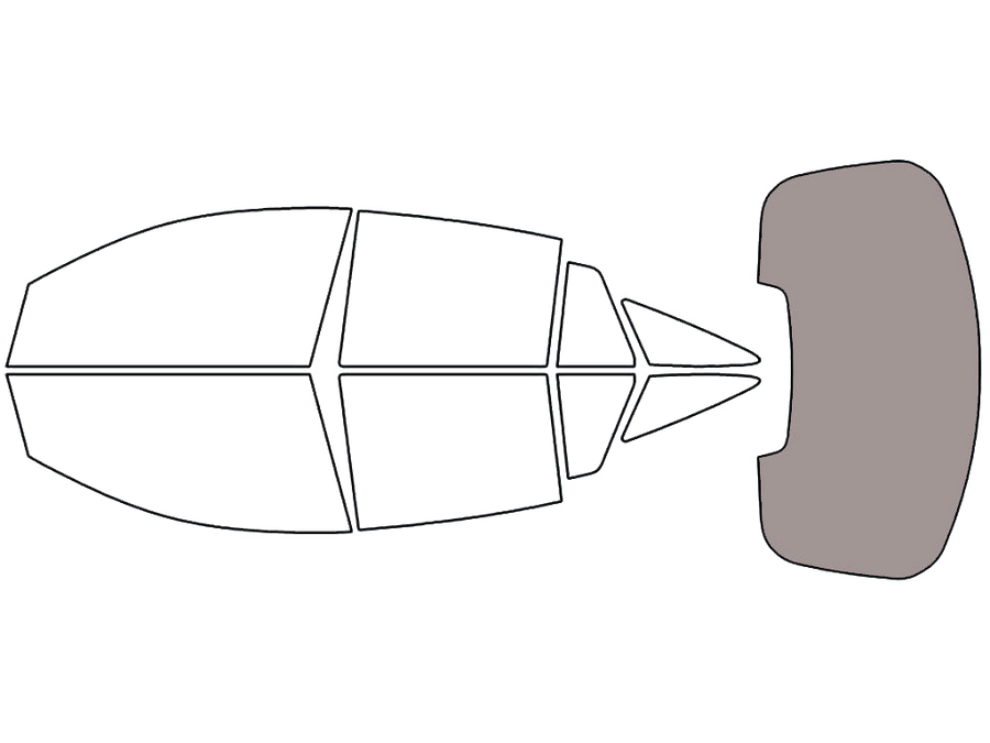 Rear Windshield - 50%