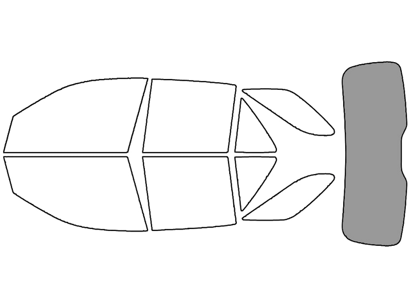 Rear Windshield - 50%