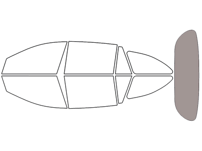 Rear Windshield - 50%