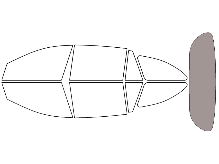 Rear Windshield - 50%
