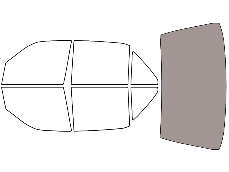 Rear Windshield - 50%