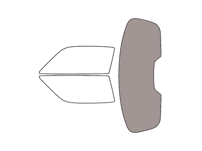 Rear Windshield - 50%