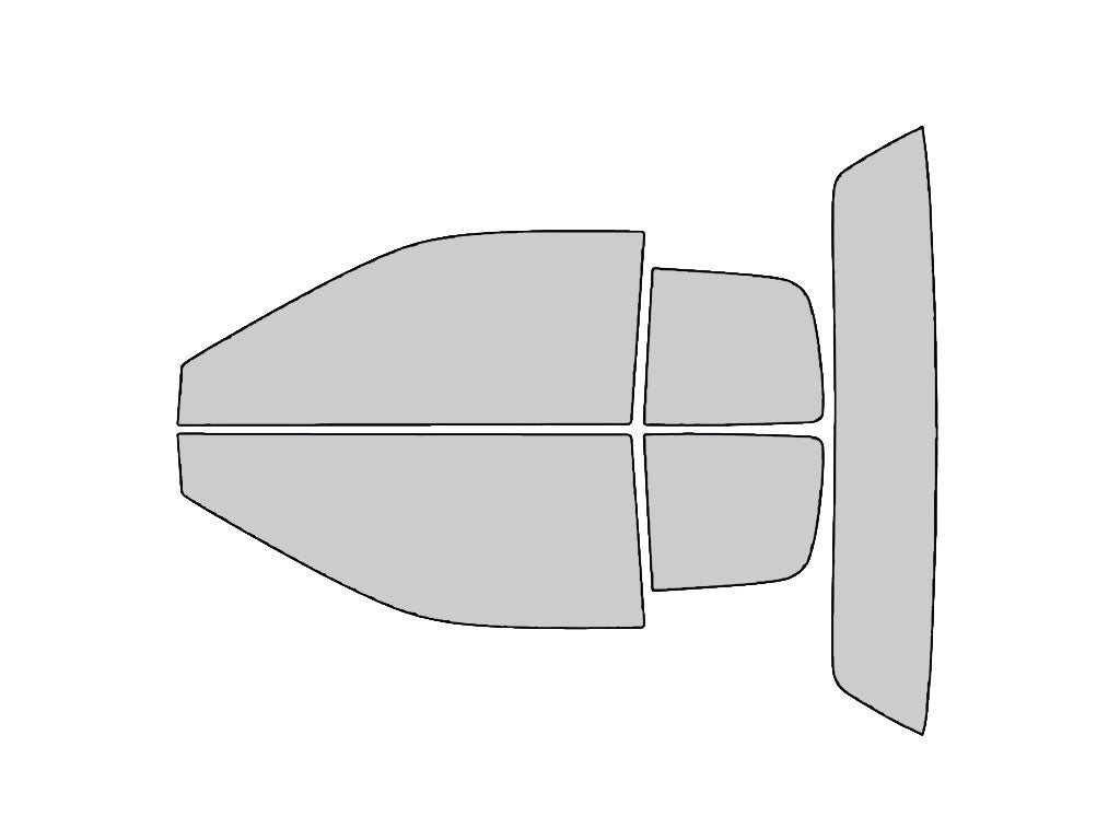 Avery Dennison Mercury Cougar 1990-1997 NR Nano Ceramic IR Precut Window Tint Kit