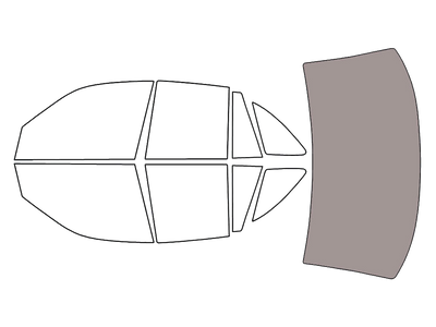Rear Windshield - 50%