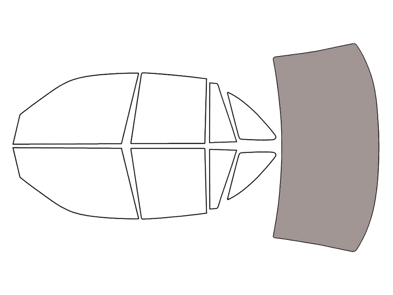 Rear Windshield - 50%