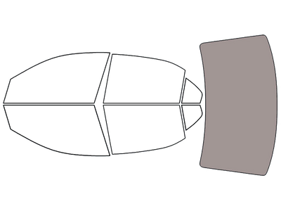 Rear Windshield - 50%