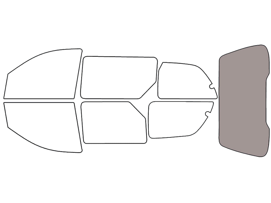 Rear Windshield - 50%