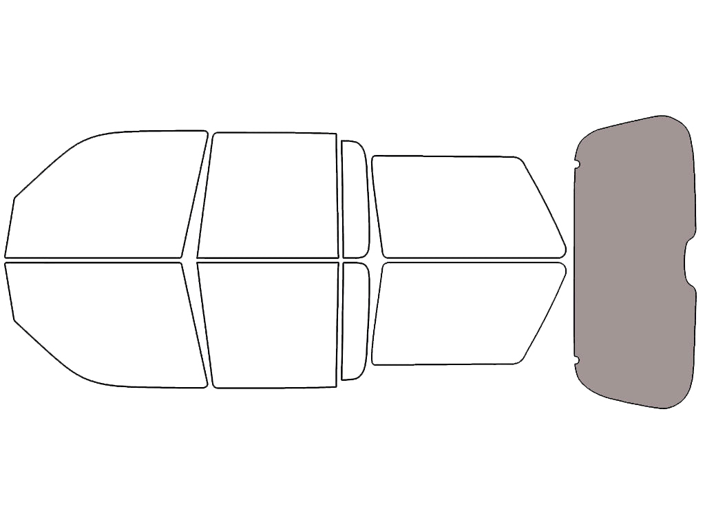 Rear Windshield - 50%